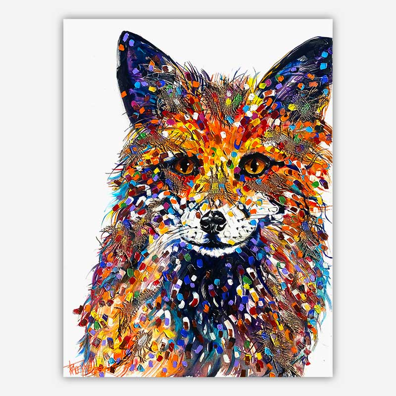 Artful Fox Original Painting