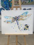Load image into Gallery viewer, Dragonfly and Bee