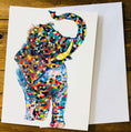 Load image into Gallery viewer, Elephant Trunk Up Card