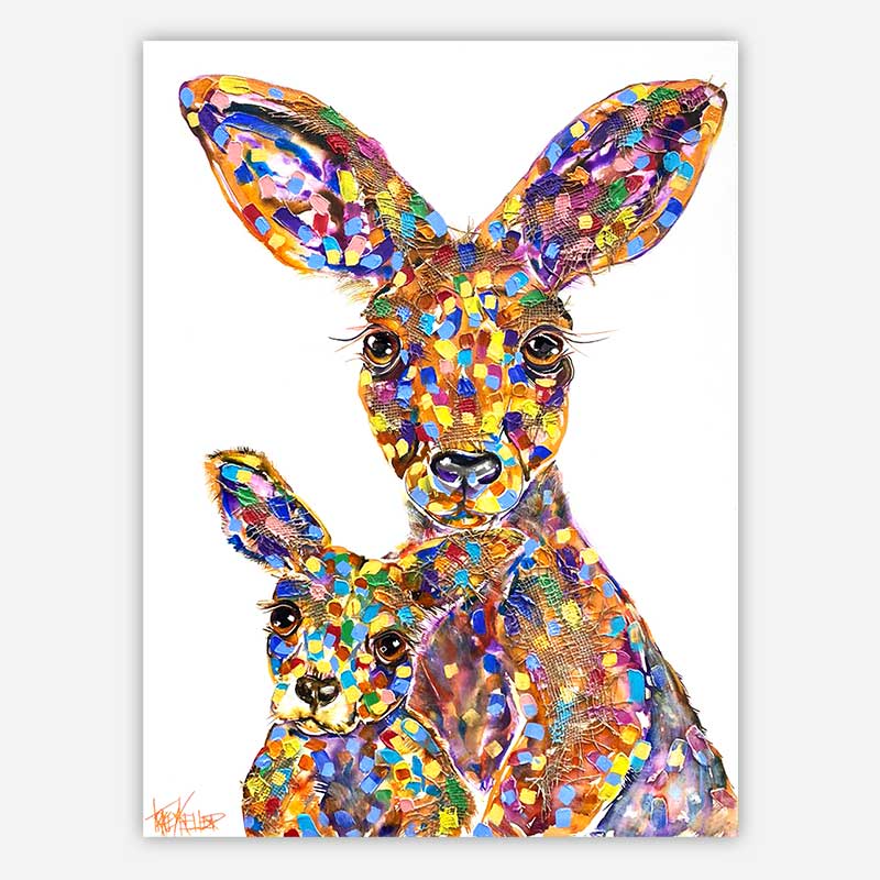 Kanga and Roo Original Painting