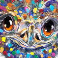Load image into Gallery viewer, Peeking Emu Original Painting