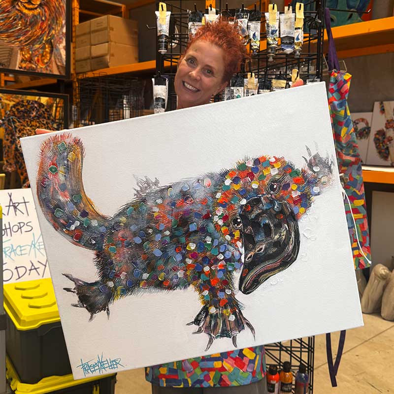 Platypus Original Painting