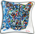 Load image into Gallery viewer, Steel - Leopard. Big Five Indoor/Outdoor Cushion Cover