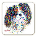 Load image into Gallery viewer, Tri-Coloured King Charles Coaster