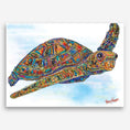 Load image into Gallery viewer, Turtle Canvas Print