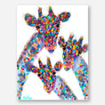 Load image into Gallery viewer, 3 Giraffes Hand Finished Limited Edition
