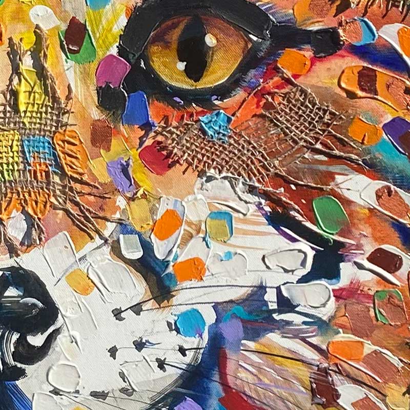 Artful Fox Original Painting
