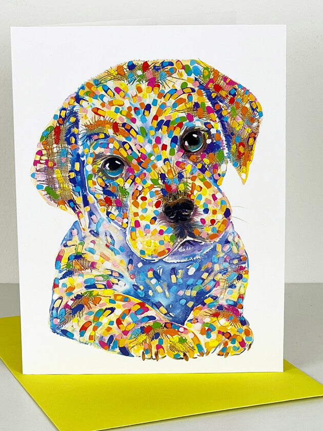 Baby Labrador Card