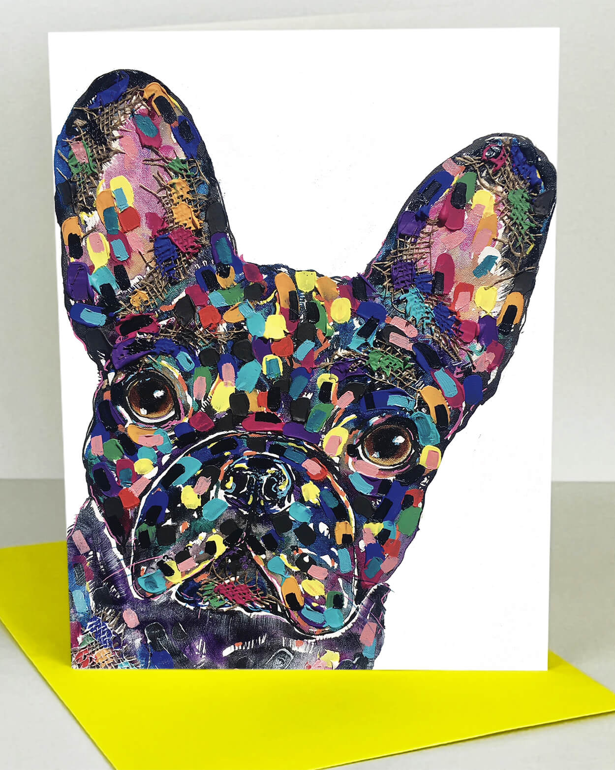 Black Frenchie Card