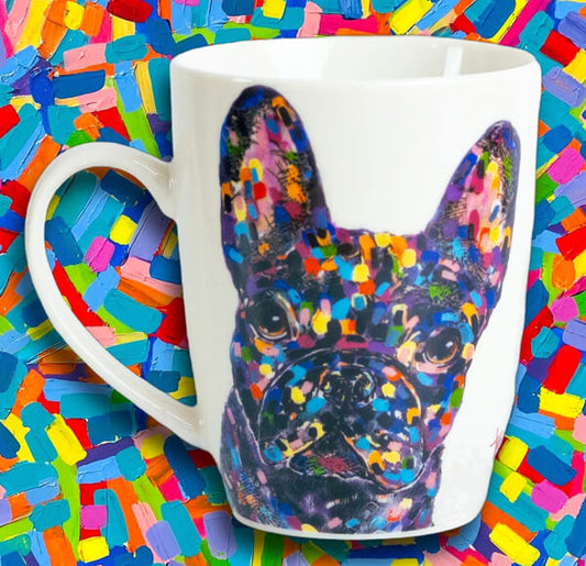 Black Frenchie Mug