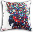 Load image into Gallery viewer, Black Palm Cockatoo Indoor/Outdoor Cushion Cover
