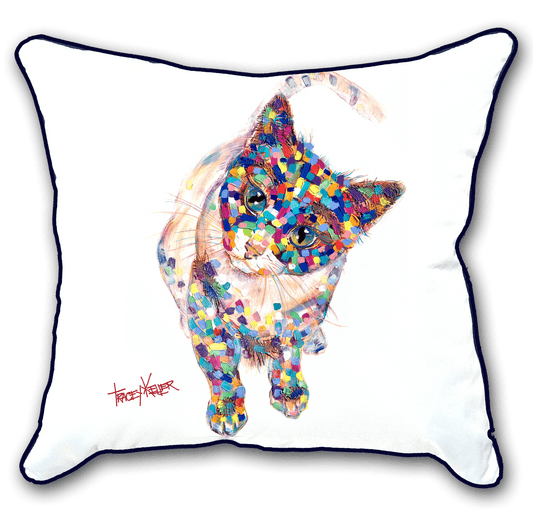 Cat Sit Indoor/Outdoor Cushion Cover