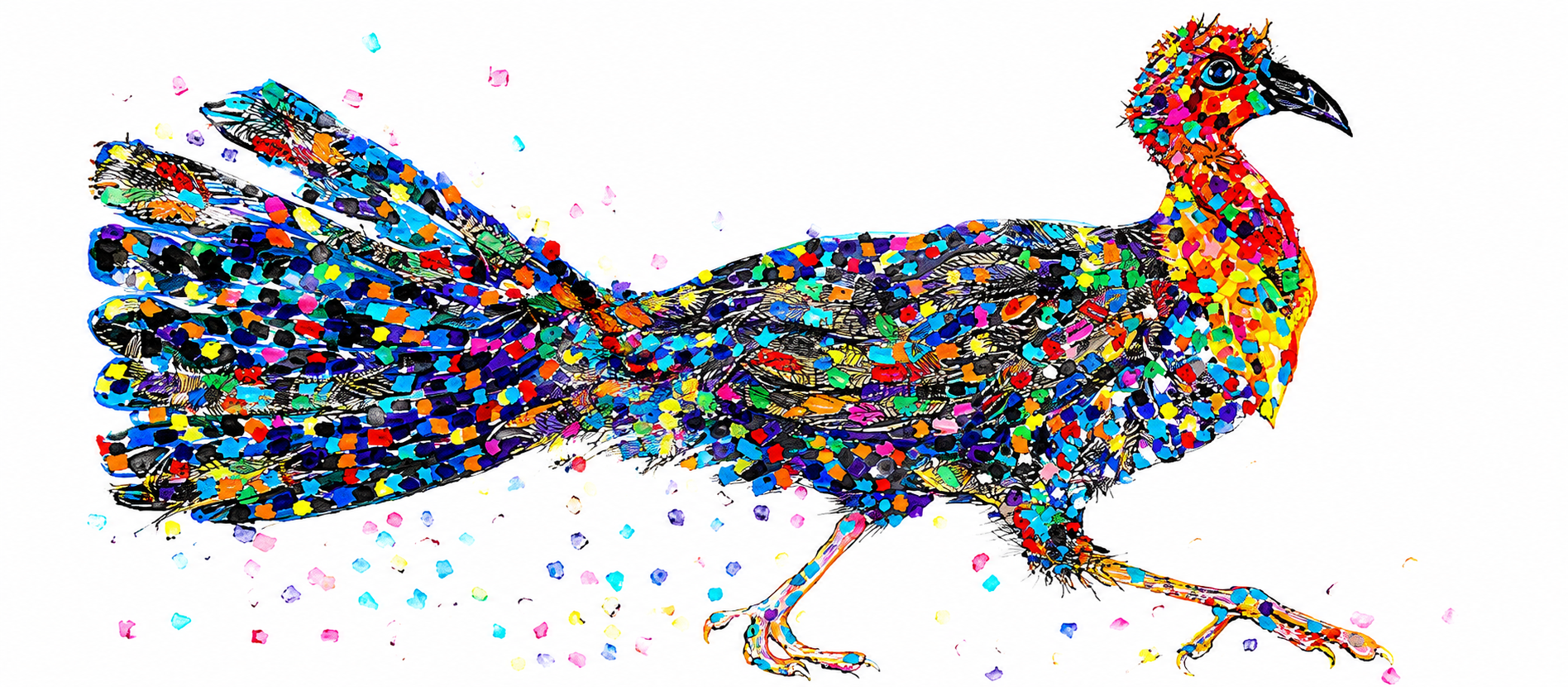 Gobble | Bush Turkey Original Painting