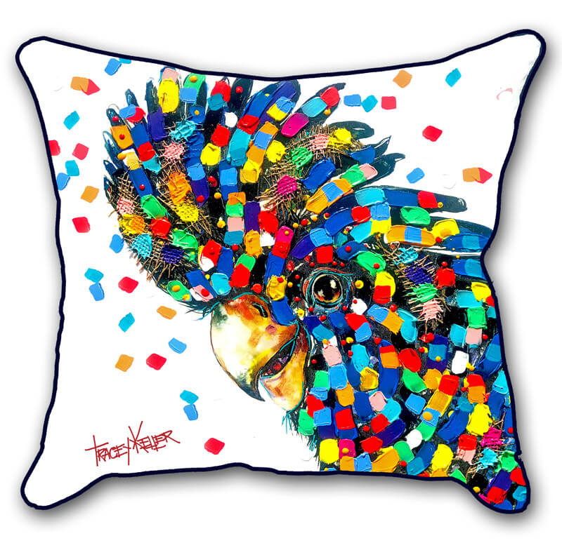 Cheeky Cockatoo Indoor/Outdoor Cushion Cover