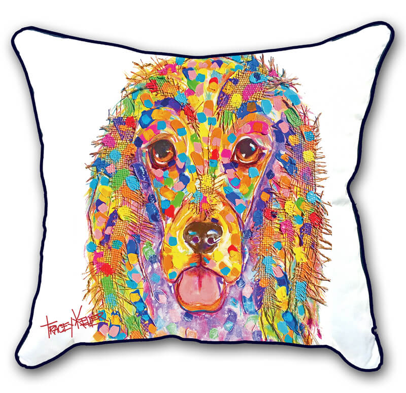 Cocker Spaniel Indoor/Outdoor Cushion Cover