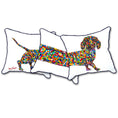 Load image into Gallery viewer, Daschy Set Indoor/Outdoor Dachshund Cushion Covers Plus 1 Extender
