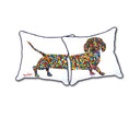 Load image into Gallery viewer, Daschy Set Indoor/Outdoor Dachshund Cushion Cover
