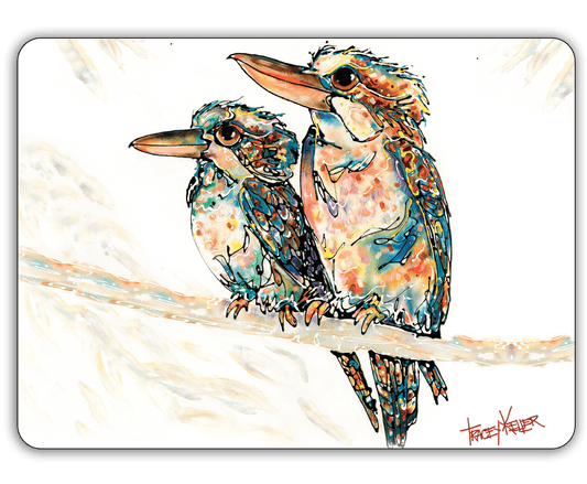 Double the Laughs| Kookaburra Placemat