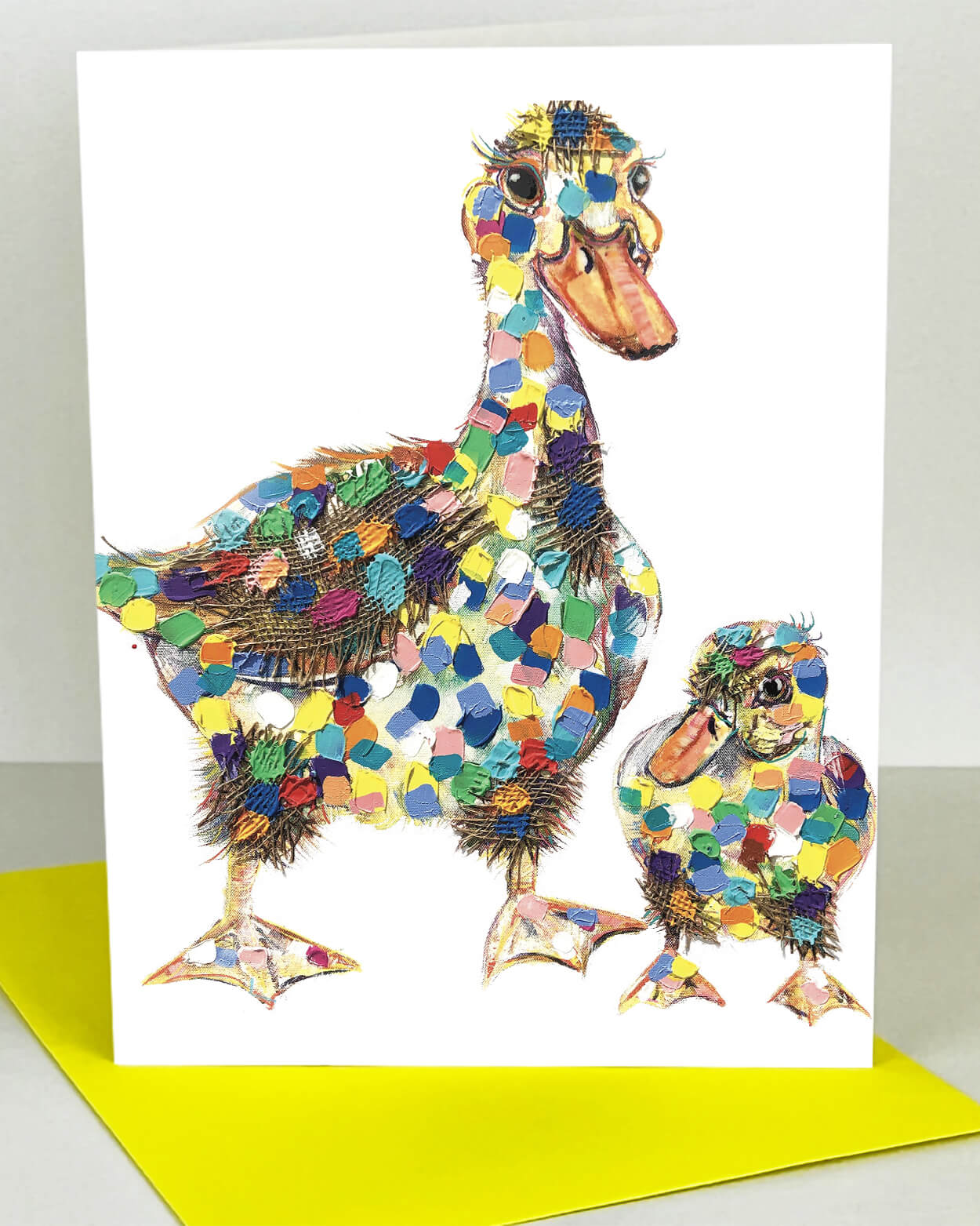 Ducky and Duck Card