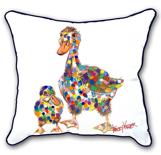 Ducky and Duck Indoor/Outdoor Cushion Cover