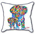 Load image into Gallery viewer, Elephant's Love Indoor/Outdoor Cushion Cover
