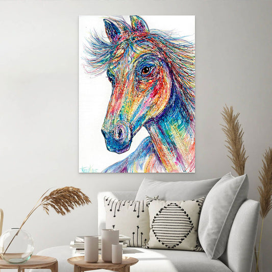 Equine Dance of Love and Joy | Horse Original Painting