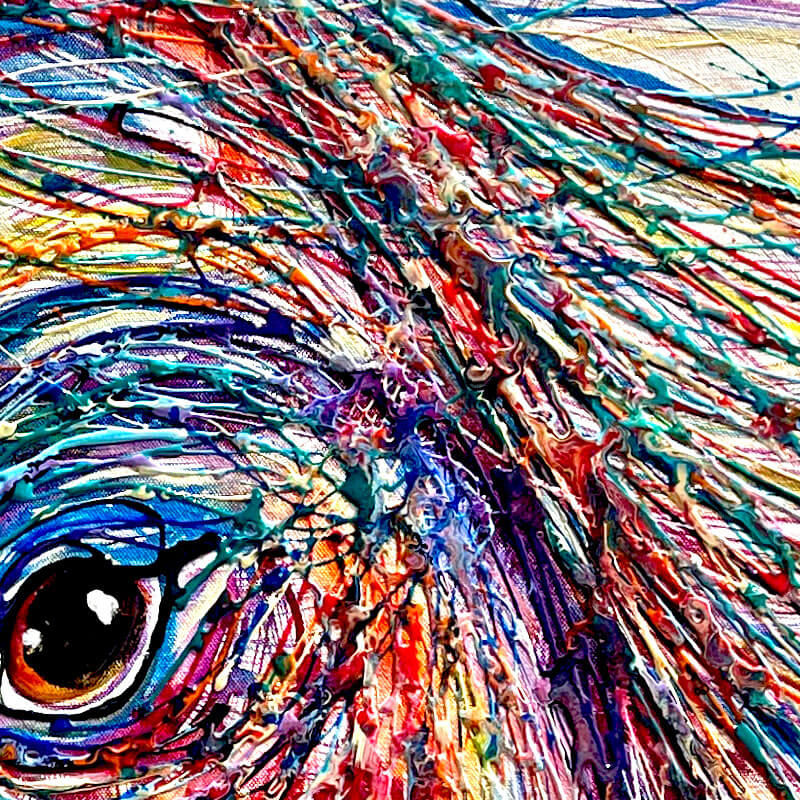 Equine Dance of Love and Joy | Horse Original Painting