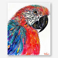 Load image into Gallery viewer, Feathered Mischief | Macaw Original Painting
