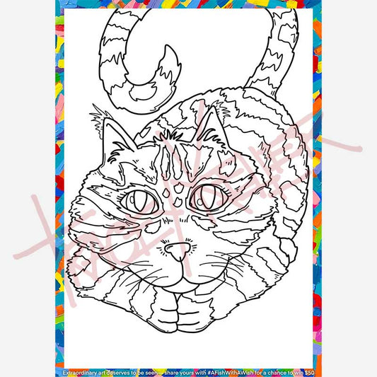 Fish With a Wish Colouring Book (Digital Download)