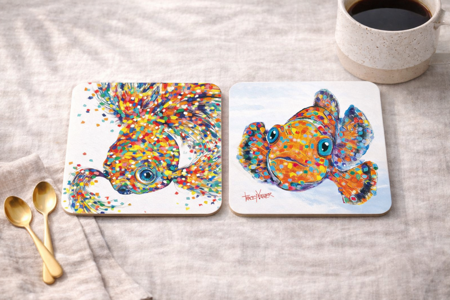 Clownfish Coaster