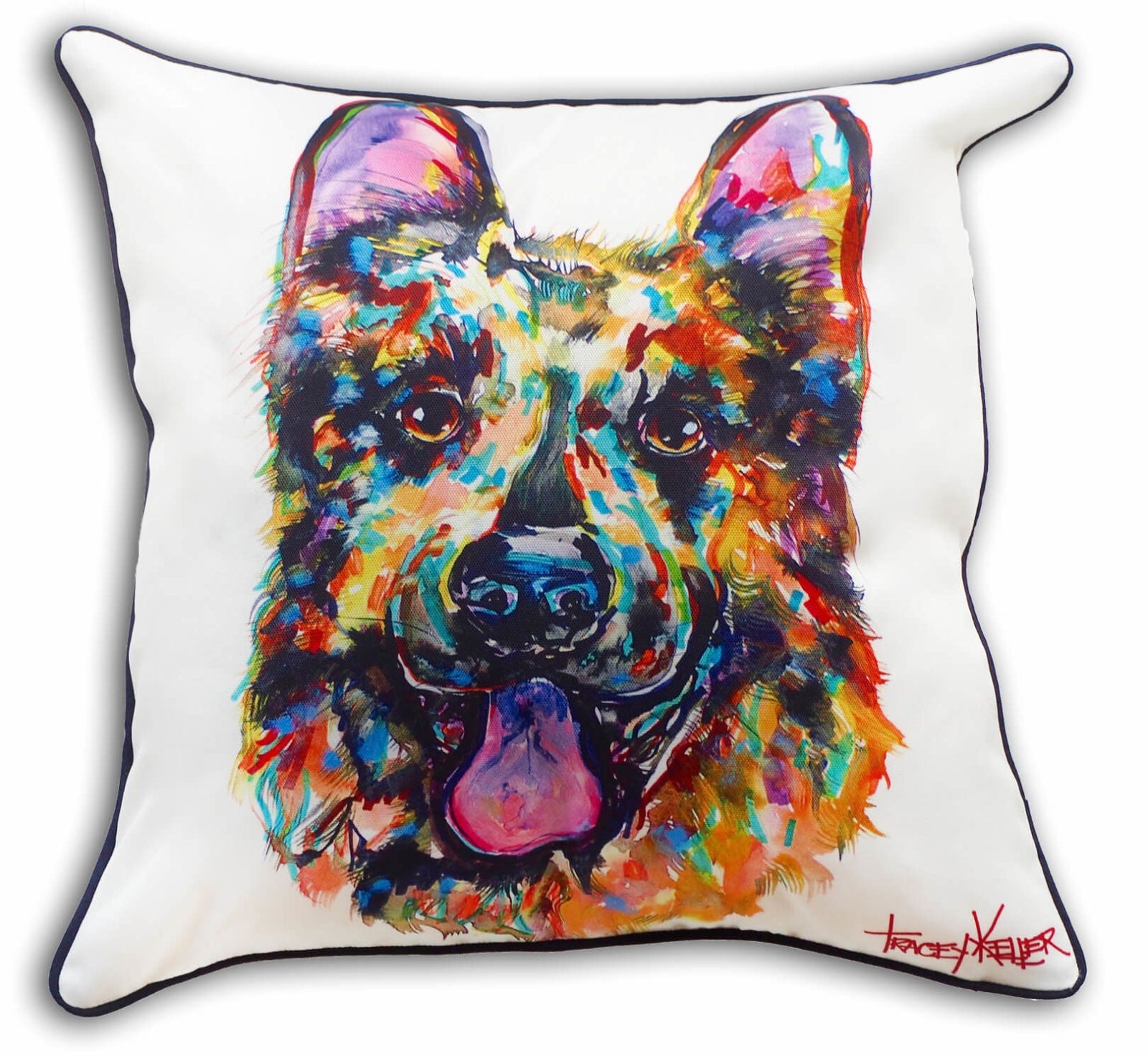 German Shepherd Indoor/Outdoor Cushion Cover