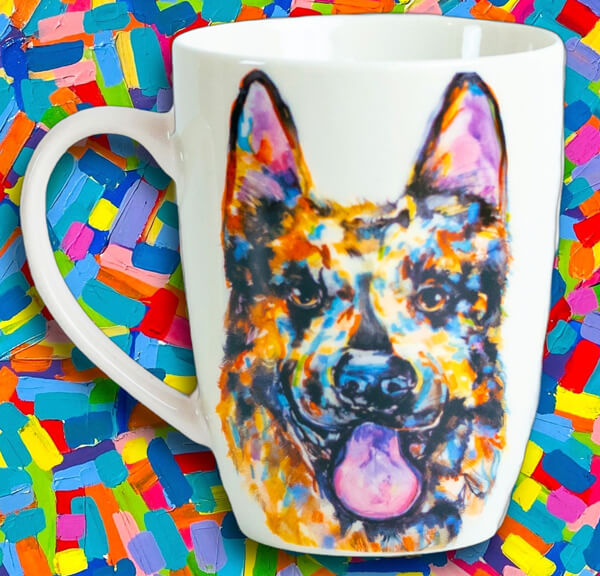 German Shepherd Mug