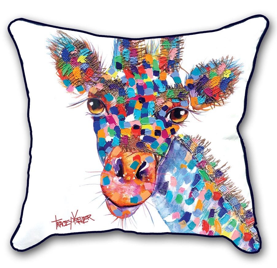 Giraffe Indoor/Outdoor Cushion Cover