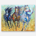 Load image into Gallery viewer, Glory | Three-Horse Original Painting
