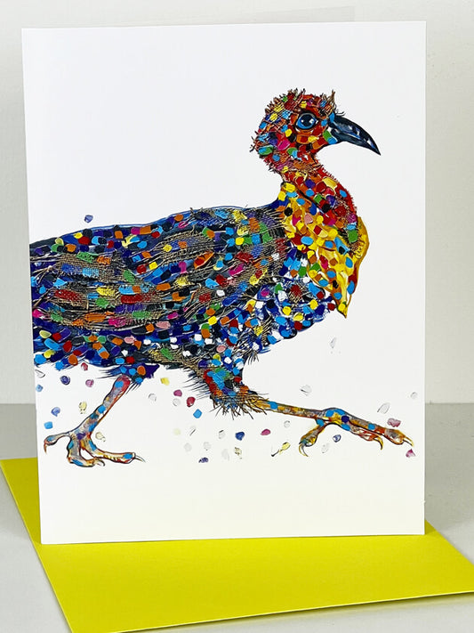 Gobble | Bush Turkey Card