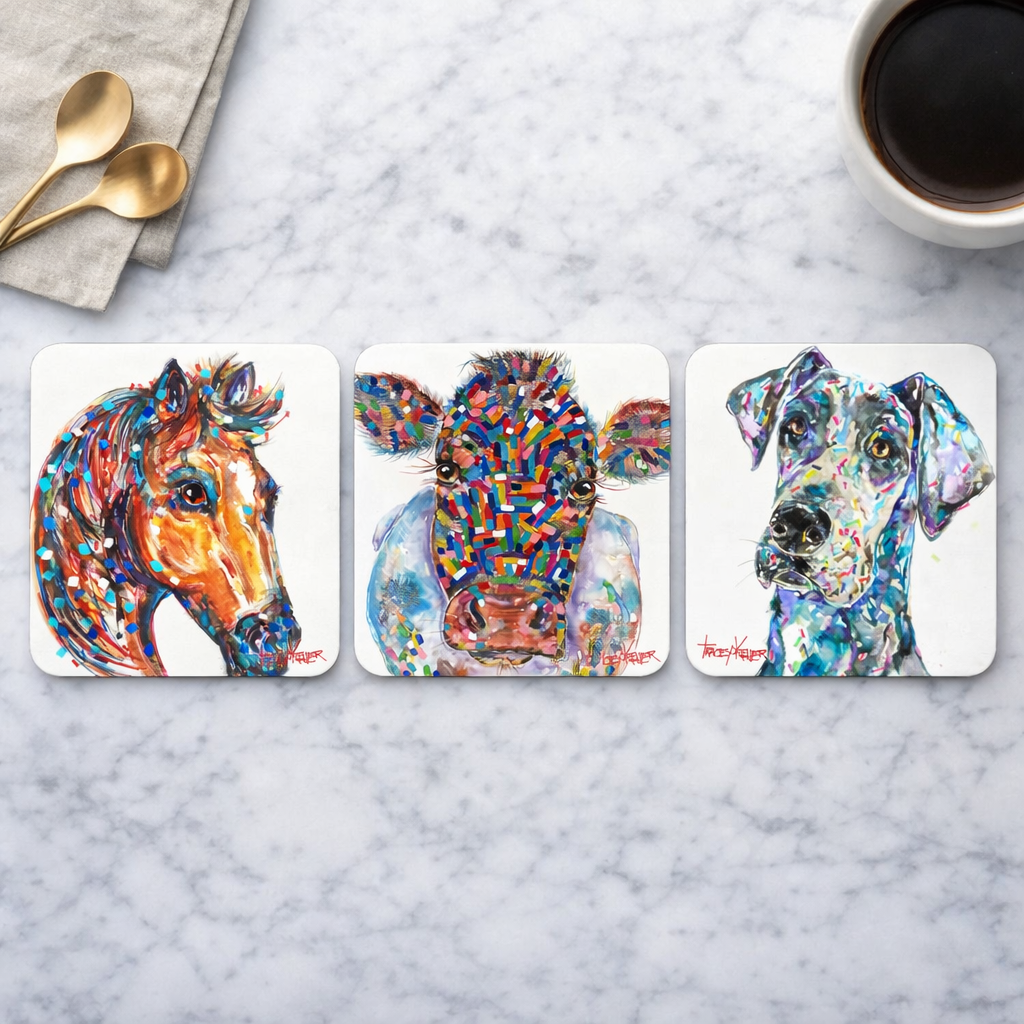 Solo Cow Coaster