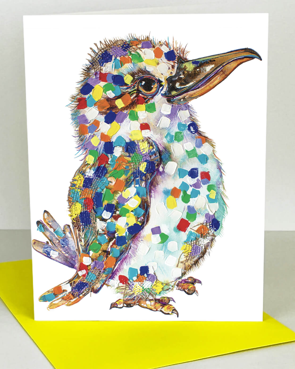 Grinning Kookaburra Card