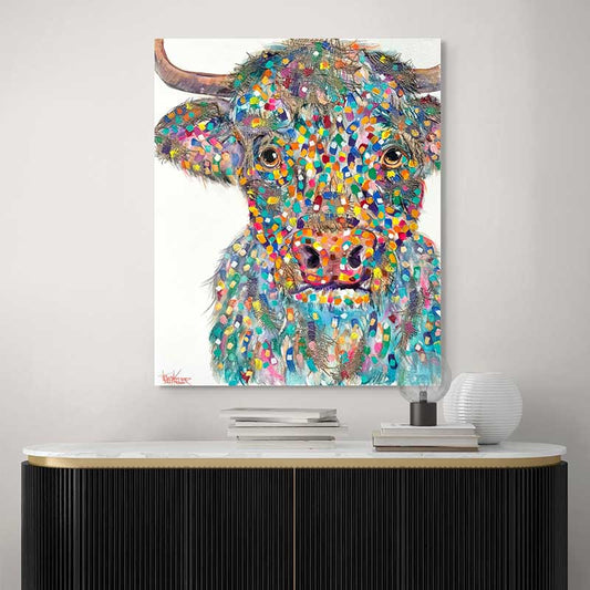 Heighland Harmony | Cow Original Painting