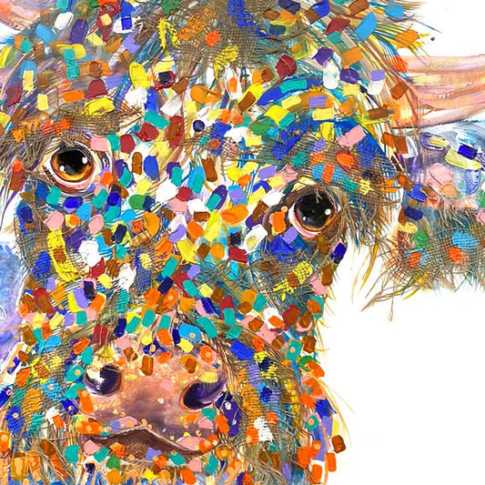 Highland Cow Original Painting