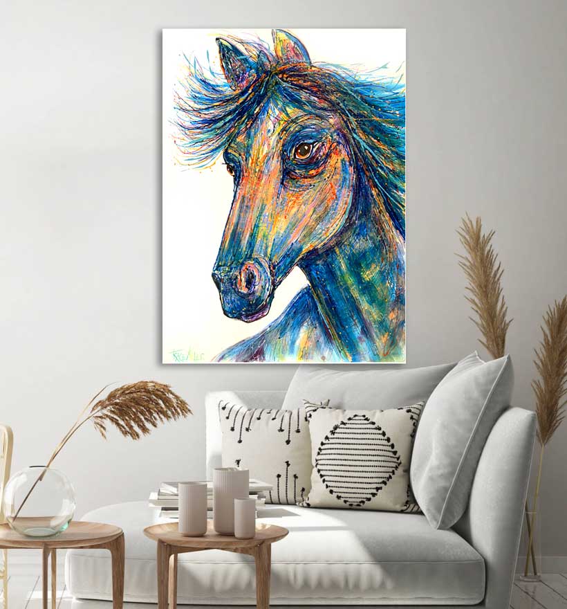 Equine Dance of Love and Joy | Horse Original Painting