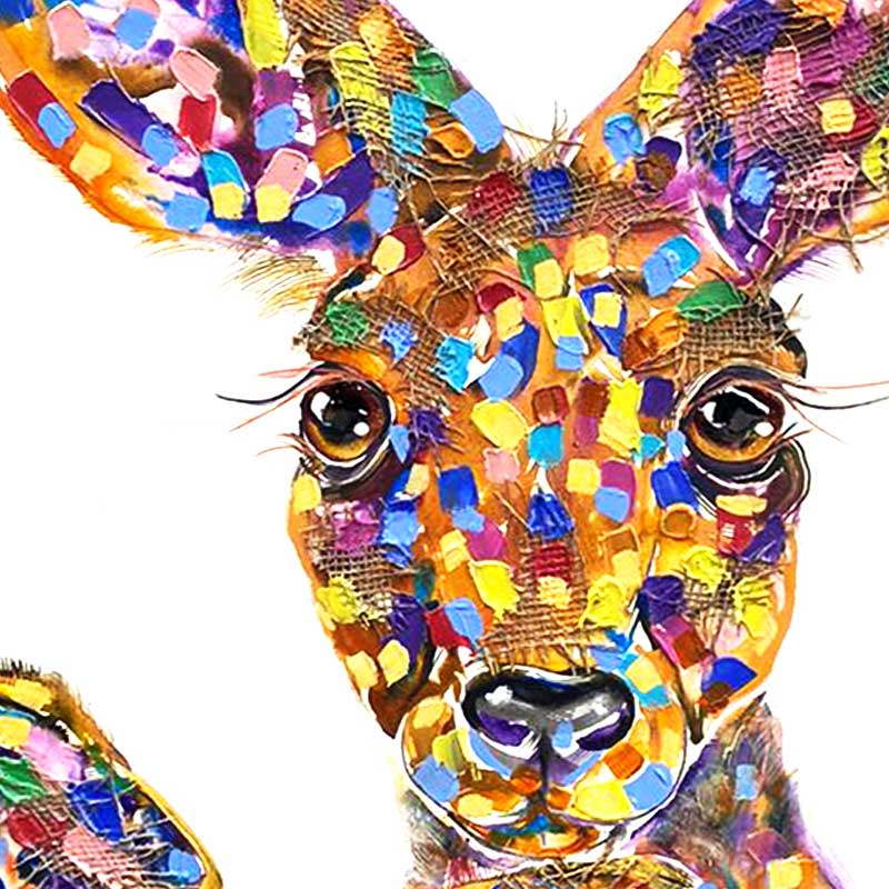 Kanga and Roo Original Painting