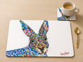 Load image into Gallery viewer, Kangoroo Blue Placemat
