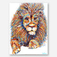 Load image into Gallery viewer, King of the Big 5 | Lion Hand Finished Limited Edition
