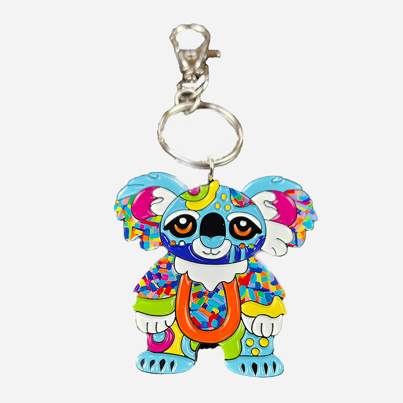 Koala Key Ring with Bag Charm