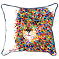 Load image into Gallery viewer, Lion Face Indoor/Outdoor Cushion Cover
