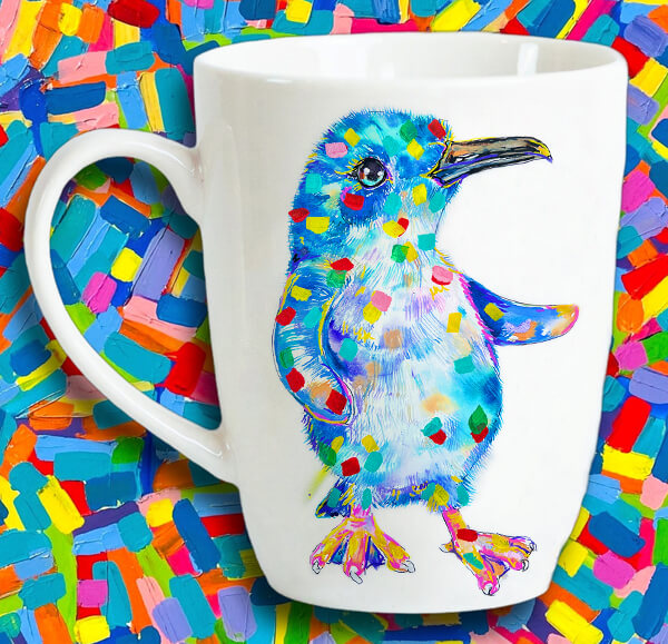 Little Blue Penguins Mug