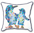 Load image into Gallery viewer, Little Blue Penguins Indoor/Outdoor Cushion Cover
