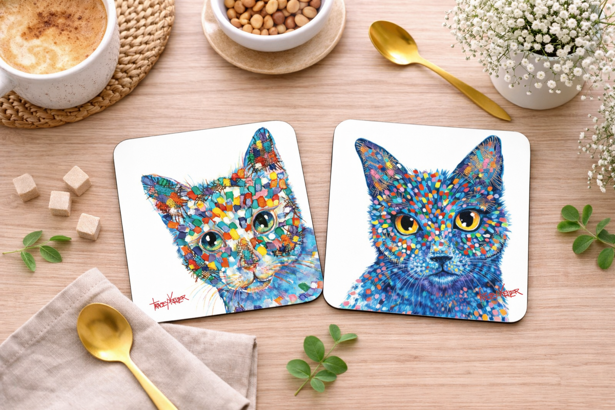 Cat-titude Coaster