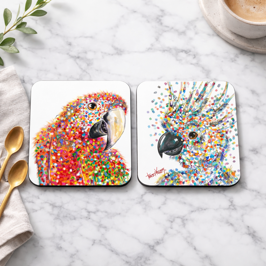 Macaw Coaster