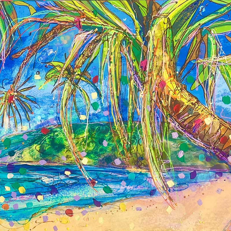 Noosa Beach Hand Finished Limited Edition